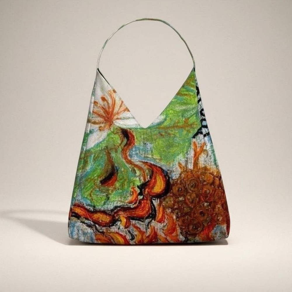Bloodroot With Blood Tote Bag (Preorder) | Red Botanical Anatomy | Clinical